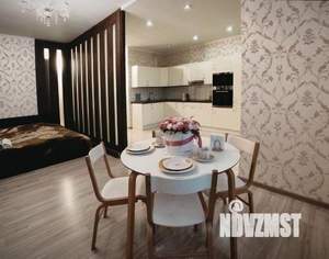 1-к квартира, посуточно, 43м2, 1/1 этаж