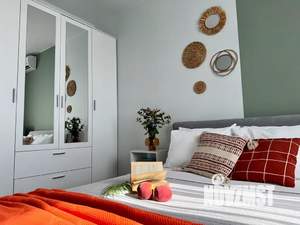 Студия квартира, посуточно, 45м2, 20/25 этаж