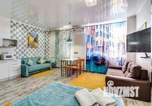 1-к квартира, посуточно, 45м2, 1/1 этаж