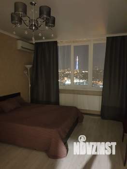 1-к квартира, посуточно, 46м2, 12/25 этаж