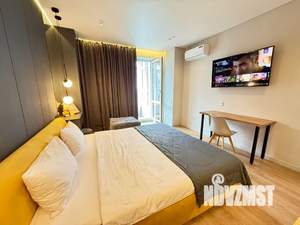 Студия квартира, посуточно, 35м2, 21/25 этаж