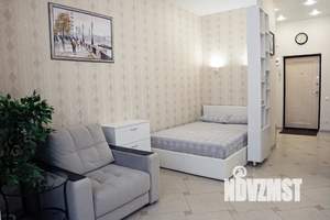 Студия квартира, посуточно, 34м2, 1/18 этаж