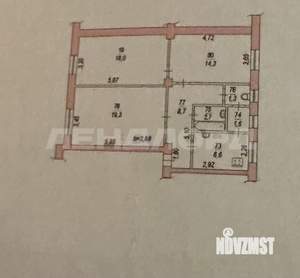 3-к квартира, вторичка, 73м2, 1/5 этаж