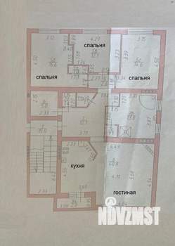 4-к квартира, вторичка, 127м2, 3/3 этаж