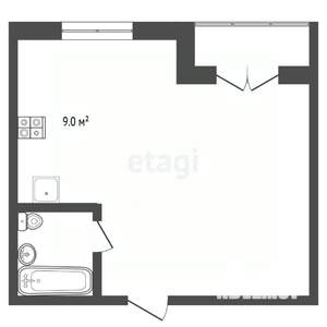 1-к квартира, вторичка, 37м2, 3/4 этаж