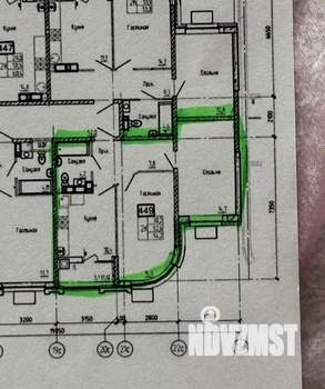 2-к квартира, вторичка, 56м2, 12/20 этаж