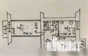 2-к квартира, вторичка, 47м2, 4/5 этаж