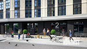 3-к квартира, строящийся дом, 77м2, 3/25 этаж