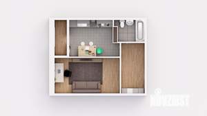 1-к квартира, вторичка, 37м2, 2/20 этаж