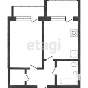 1-к квартира, вторичка, 59м2, 11/14 этаж