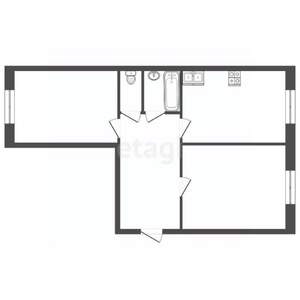 2-к квартира, вторичка, 52м2, 5/9 этаж