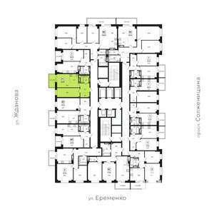 2-к квартира, вторичка, 47м2, 14/24 этаж