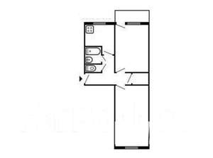 2-к квартира, вторичка, 45м2, 2/5 этаж