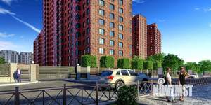 1-к квартира, строящийся дом, 37м2, 8/24 этаж