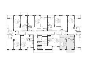 1-к квартира, вторичка, 39м2, 25/25 этаж