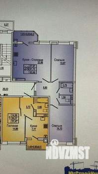 2-к квартира, вторичка, 64м2, 7/20 этаж