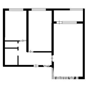 2-к квартира, вторичка, 45м2, 4/9 этаж