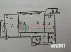 3-к квартира, вторичка, 83м2, 12/19 этаж