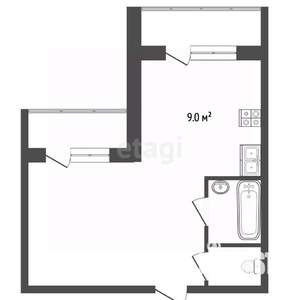 2-к квартира, вторичка, 69м2, 4/20 этаж