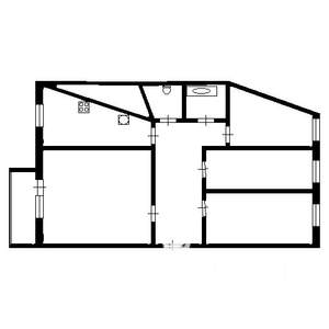 4-к квартира, вторичка, 79м2, 4/9 этаж