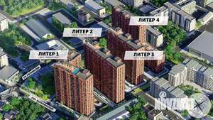 1-к квартира, вторичка, 37м2, 8/25 этаж