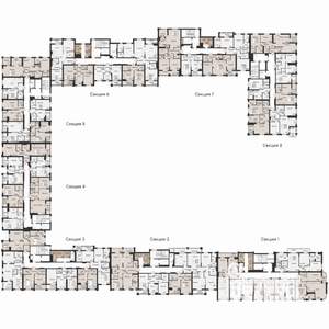 1-к квартира, вторичка, 39м2, 7/8 этаж