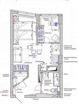 1-к квартира, вторичка, 40м2, 20/25 этаж
