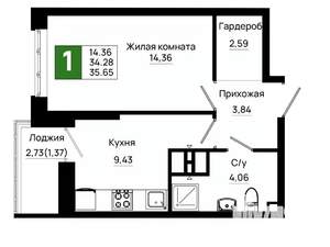 Фото квартиры на продажу (1)