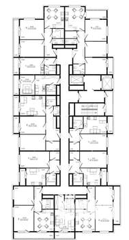 1-к квартира, вторичка, 42м2, 13/19 этаж