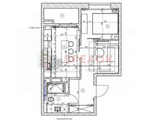 1-к квартира, вторичка, 43м2, 7/25 этаж