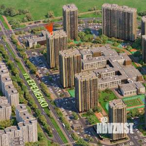 2-к квартира, вторичка, 52м2, 23/24 этаж