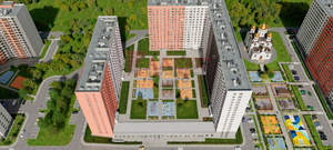 1-к квартира, строящийся дом, 35м2, 10/17 этаж