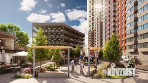 2-к квартира, строящийся дом, 45м2, 8/25 этаж