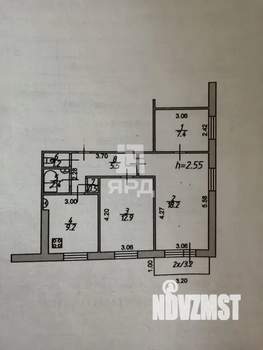 3-к квартира, вторичка, 58м2, 5/9 этаж