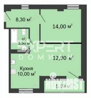 1-к квартира, вторичка, 49м2, 10/14 этаж