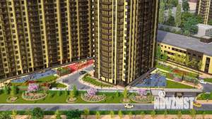 1-к квартира, строящийся дом, 35м2, 17/19 этаж