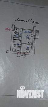 2-к квартира, вторичка, 42м2, 3/9 этаж
