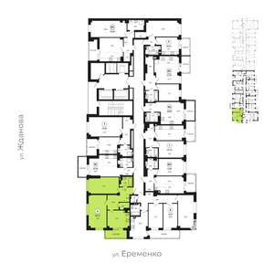 2-к квартира, вторичка, 66м2, 2/24 этаж