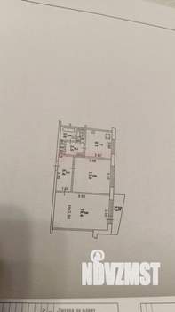 2-к квартира, вторичка, 53м2, 1/9 этаж