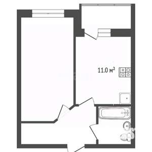 1-к квартира, вторичка, 36м2, 10/20 этаж