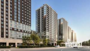 2-к квартира, строящийся дом, 41м2, 2/25 этаж