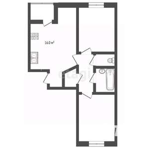 2-к квартира, вторичка, 82м2, 3/24 этаж