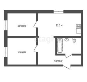 Студия квартира, вторичка, 42м2, 4/25 этаж