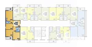 3-к квартира, строящийся дом, 64м2, 2/17 этаж