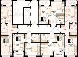 1-к квартира, вторичка, 37м2, 12/18 этаж