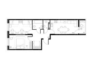 3-к квартира, вторичка, 59м2, 12/25 этаж