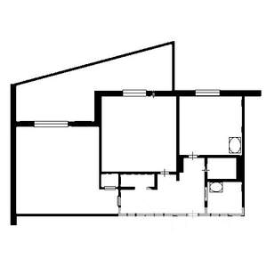 2-к квартира, вторичка, 52м2, 1/10 этаж