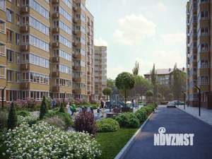 2-к квартира, строящийся дом, 46м2, 2/9 этаж