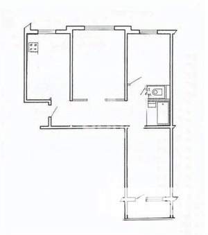 3-к квартира, вторичка, 65м2, 7/10 этаж