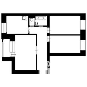 3-к квартира, вторичка, 67м2, 2/9 этаж